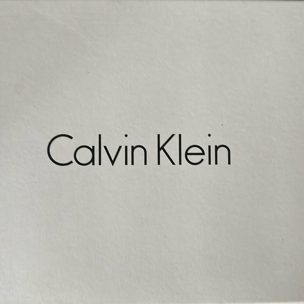 💥 Calvin Klein Black and Silver Shoes 💥